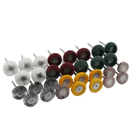Product image of T-Type Grinding Head Kit with Flap Discs for Metal & Jade Finishing