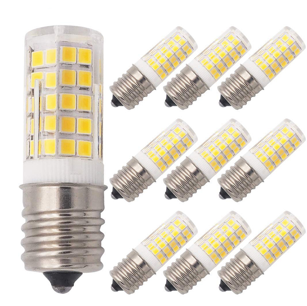 Main product image of LED Corn Bulb, E17-5W-52D, 110-220V, Ceramic, Refrigerator Freezer