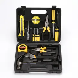 Product image of 13-Piece Hardware Kit, Combination Toolbox with Sharp Nose Pliers