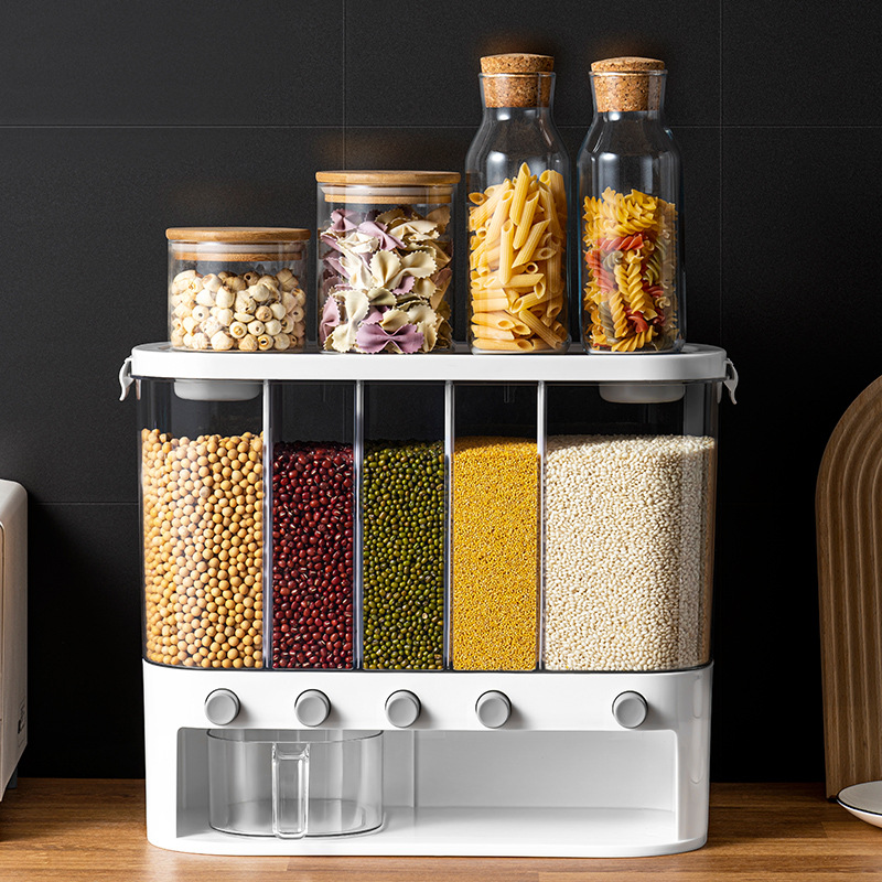 Main product image of Divided Airtight Storage Container for Dry Goods