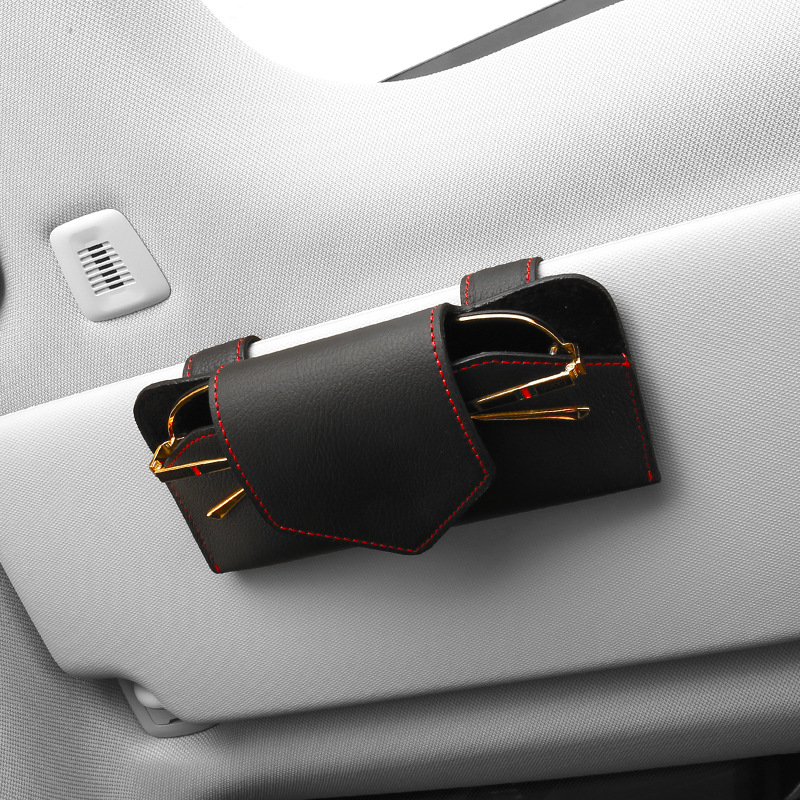Main product image of Automotive Eyewear Storage Box for Vehicle Visor Mounting