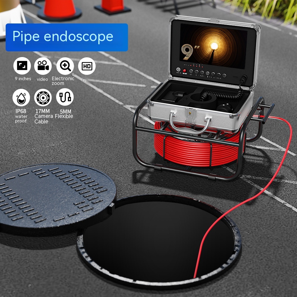 Main product image of Stainless Steel Underwater Pipe Endoscope