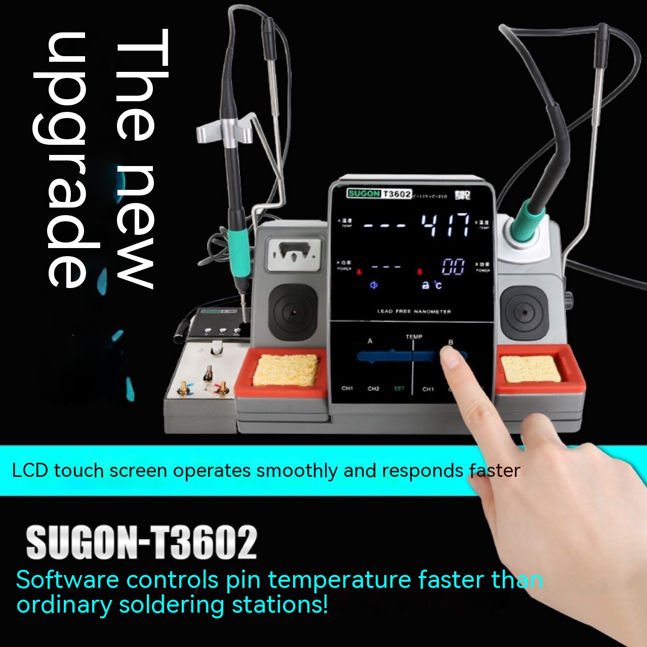 Main product image of Digital Display Soldering Station with Thermostatic Iron