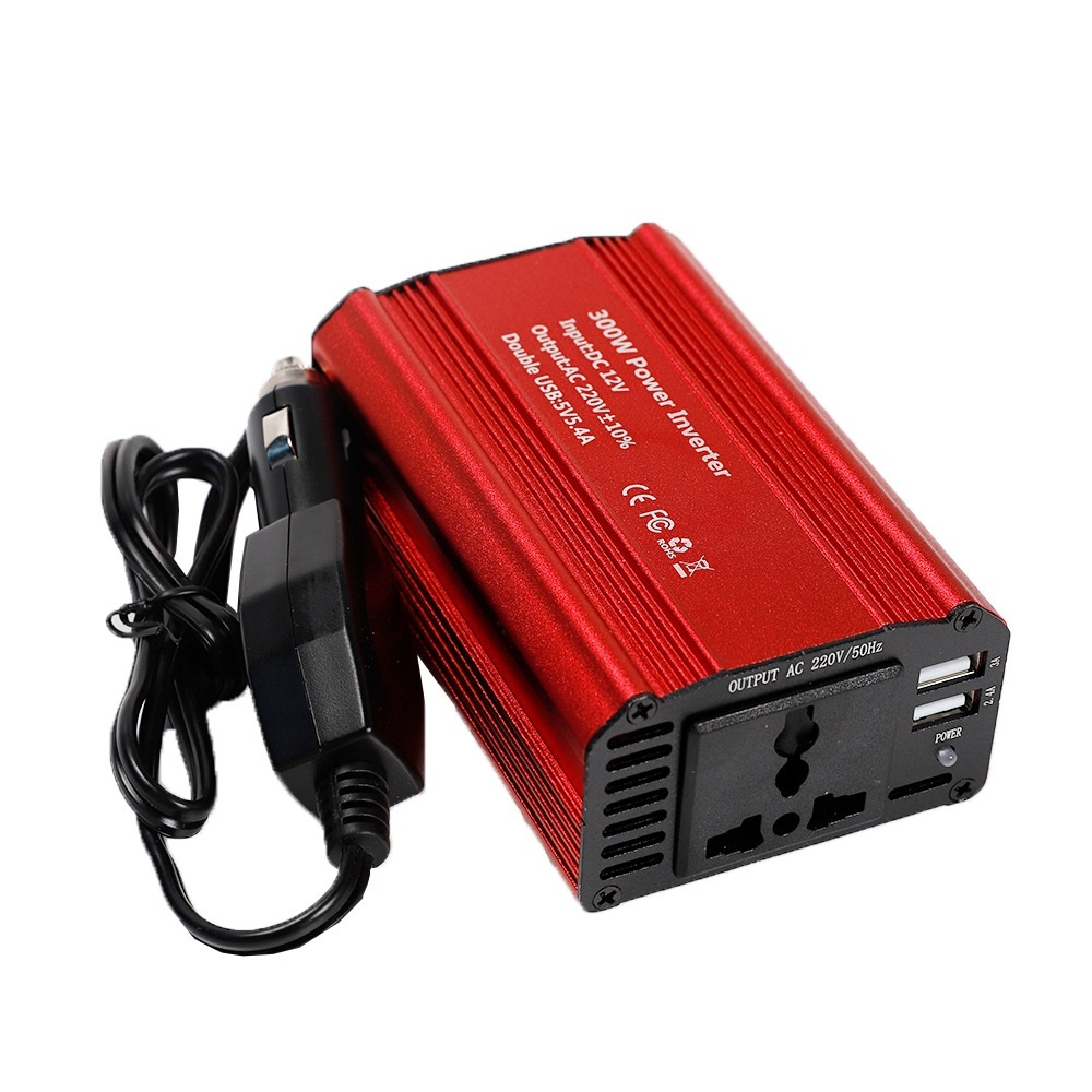 Main product image of 300W Modified Sine Wave Car Power Inverter, Aluminum Shell