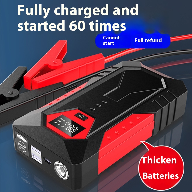 Main product image of 12V Automotive Emergency Jump Starter with Power Bank Function