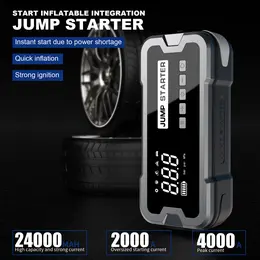 Product image of Automotive Jump Starter with Integrated Tire Inflator