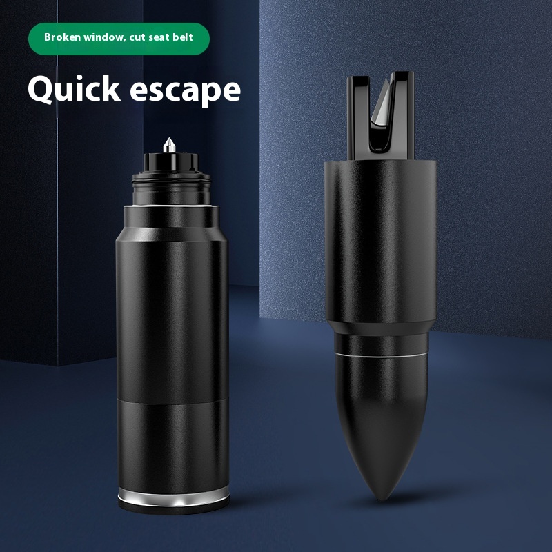 Main product image of Vehicle Emergency Window Breaker and Seatbelt Cutter Tool