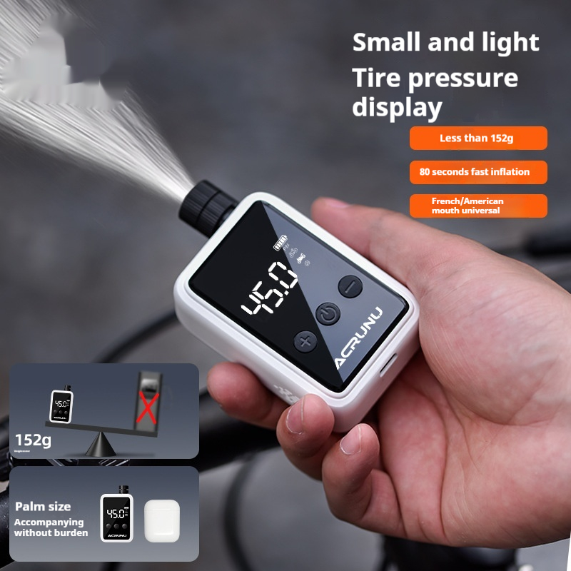 Main product image of Portable Digital Display High Pressure Bicycle Inflator