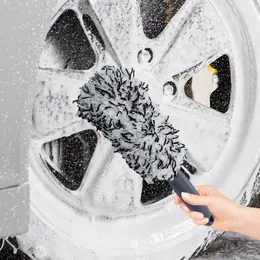 Product image of Automotive Wheel Cleaning Brush, Long Handle, Ultra-fine Fiber