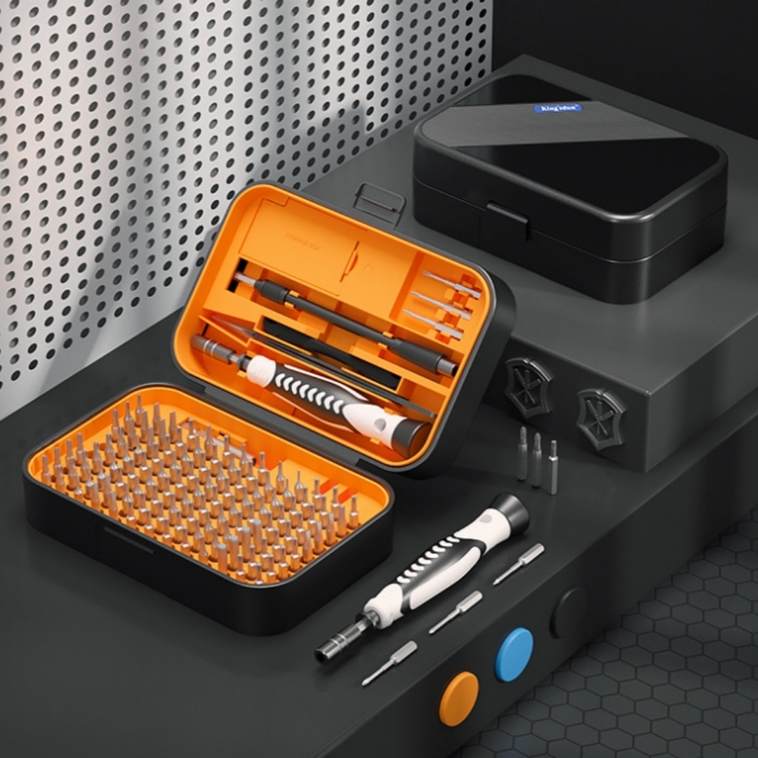 Main product image of 130-Piece Precision Screwdriver Bit and Tool Set for Electronics Repair