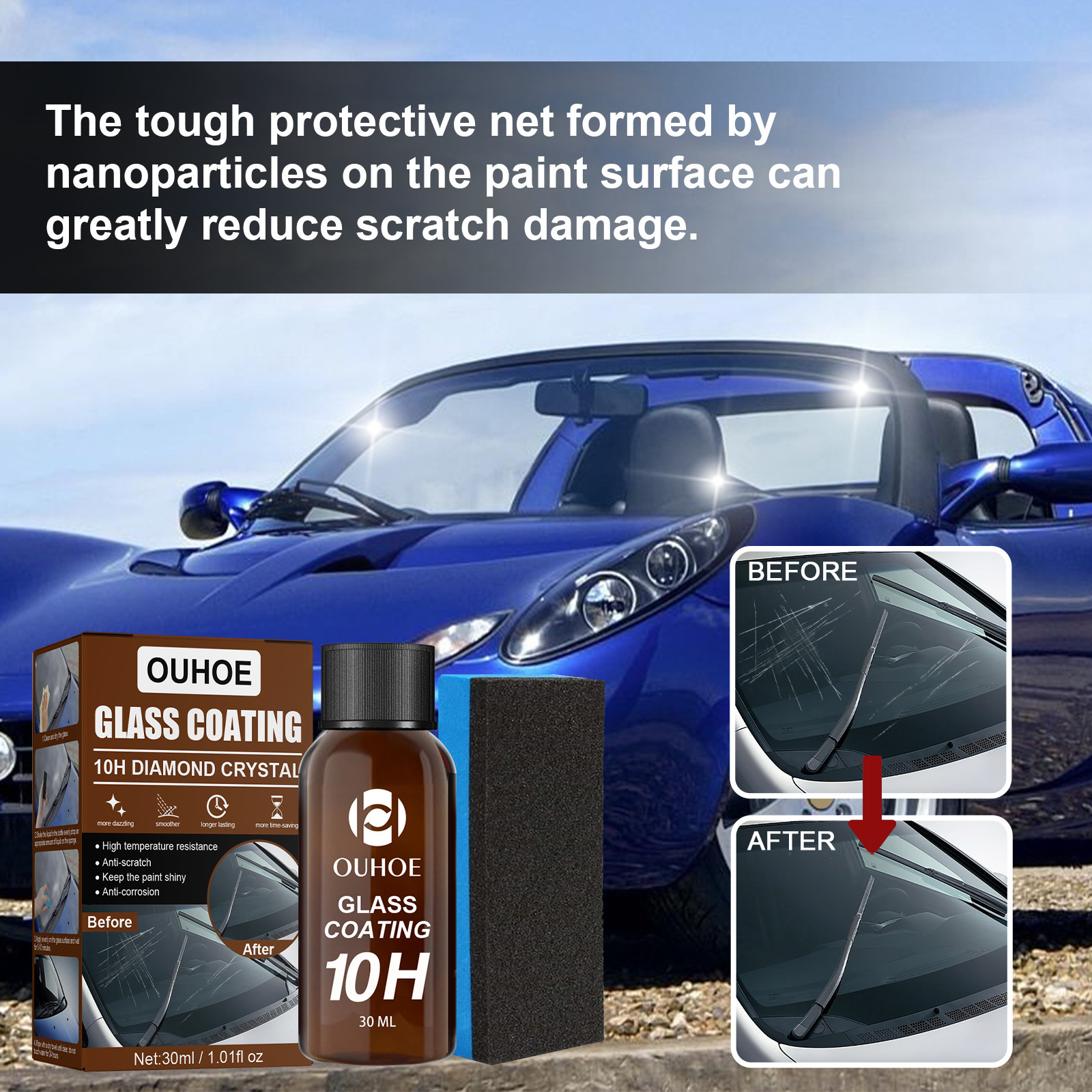 Main product image of Automotive Glass Nano Coating for Crystal Finish