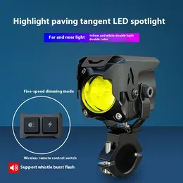 Product image of Motorcycle LED Spotlight with Integrated High/Low Beam Tangent Lens