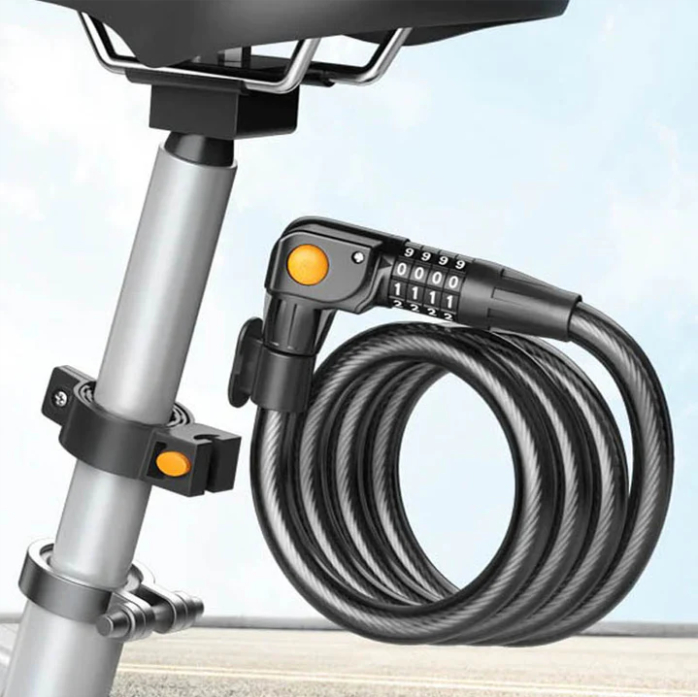 Main product image of Password Combination Steel Cable Bicycle Lock