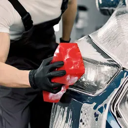 Product image of Red Automotive Wheel Hub Cleaning Sponge
