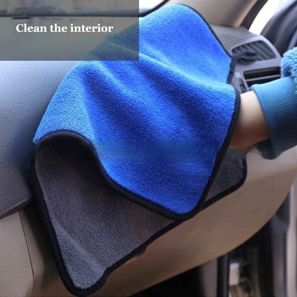 Main product image of 5-Piece Absorbent Coral Fleece Automotive Cleaning Wipes
