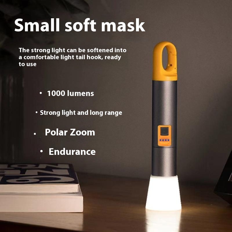 Main product image of LED Rechargeable Flashlight with Long-Range Beam