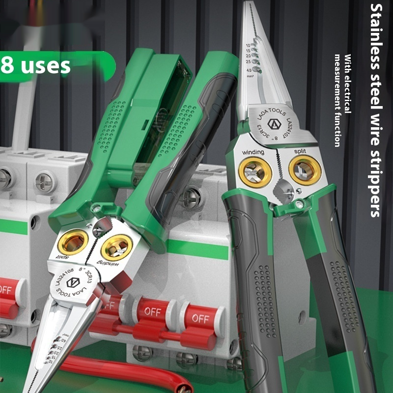 Main product image of Multi-function Wire Stripper, Cutter, and Cable Clamp Tool