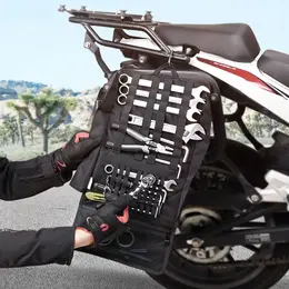 Product image of Motorcycle Tool Kit Folding Storage Bag for Riding