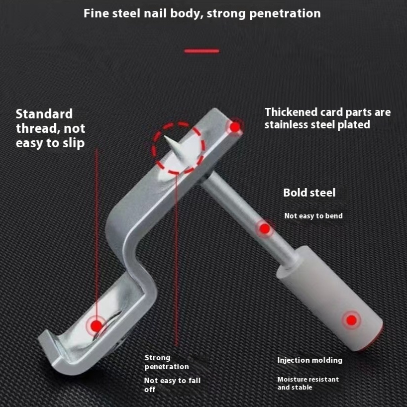 Main product image of Nail Gun Fastener for Ceiling Water Pipe and Tube Mounting