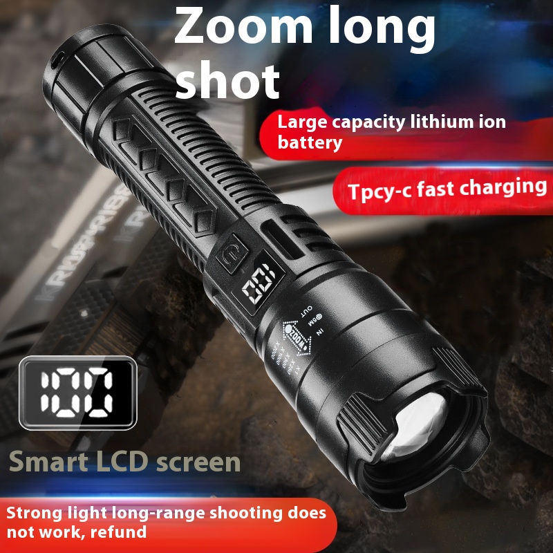 Main product image of Rechargeable Portable High-Intensity Flashlight