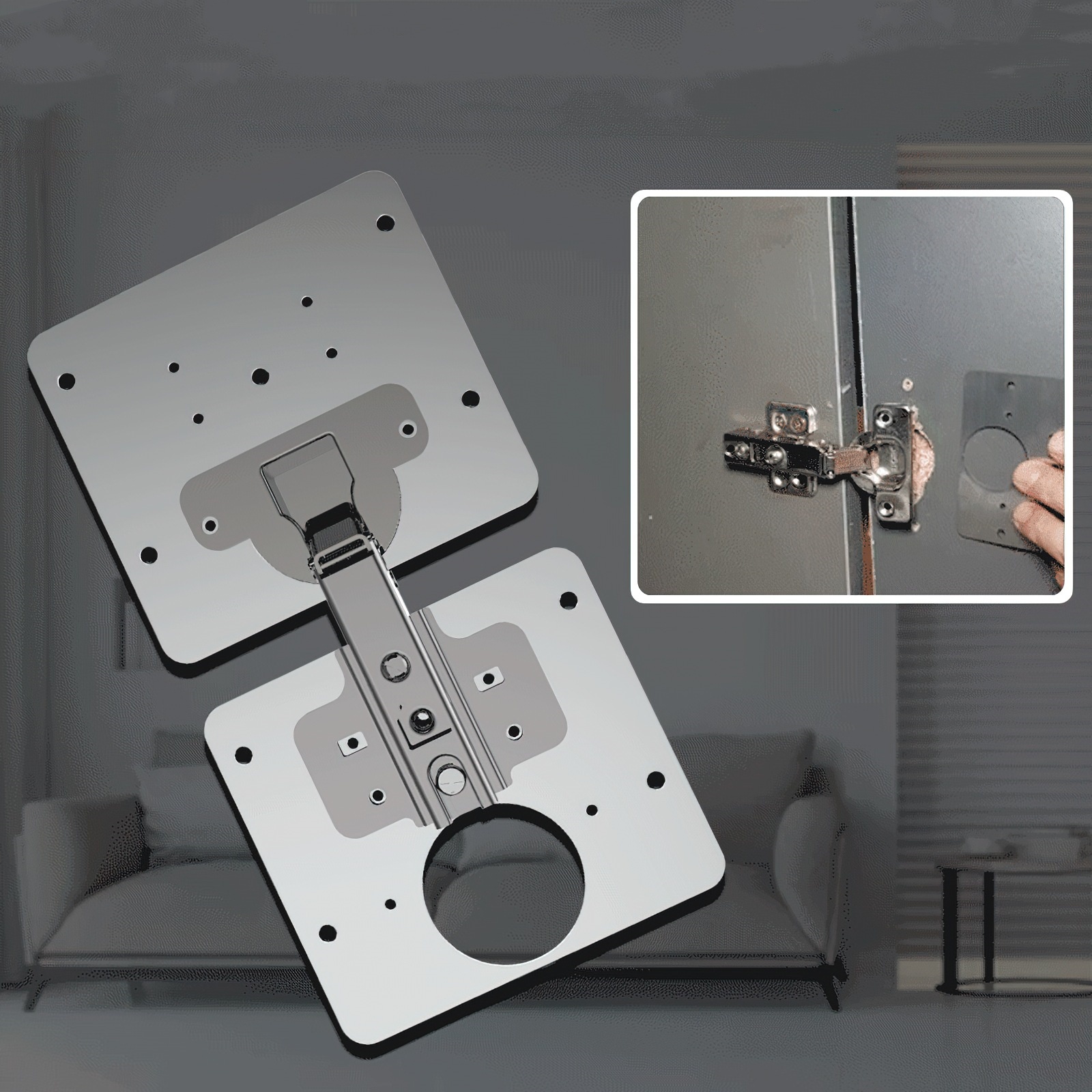 Main product image of Stainless Steel Hinge Repair Plate Installer