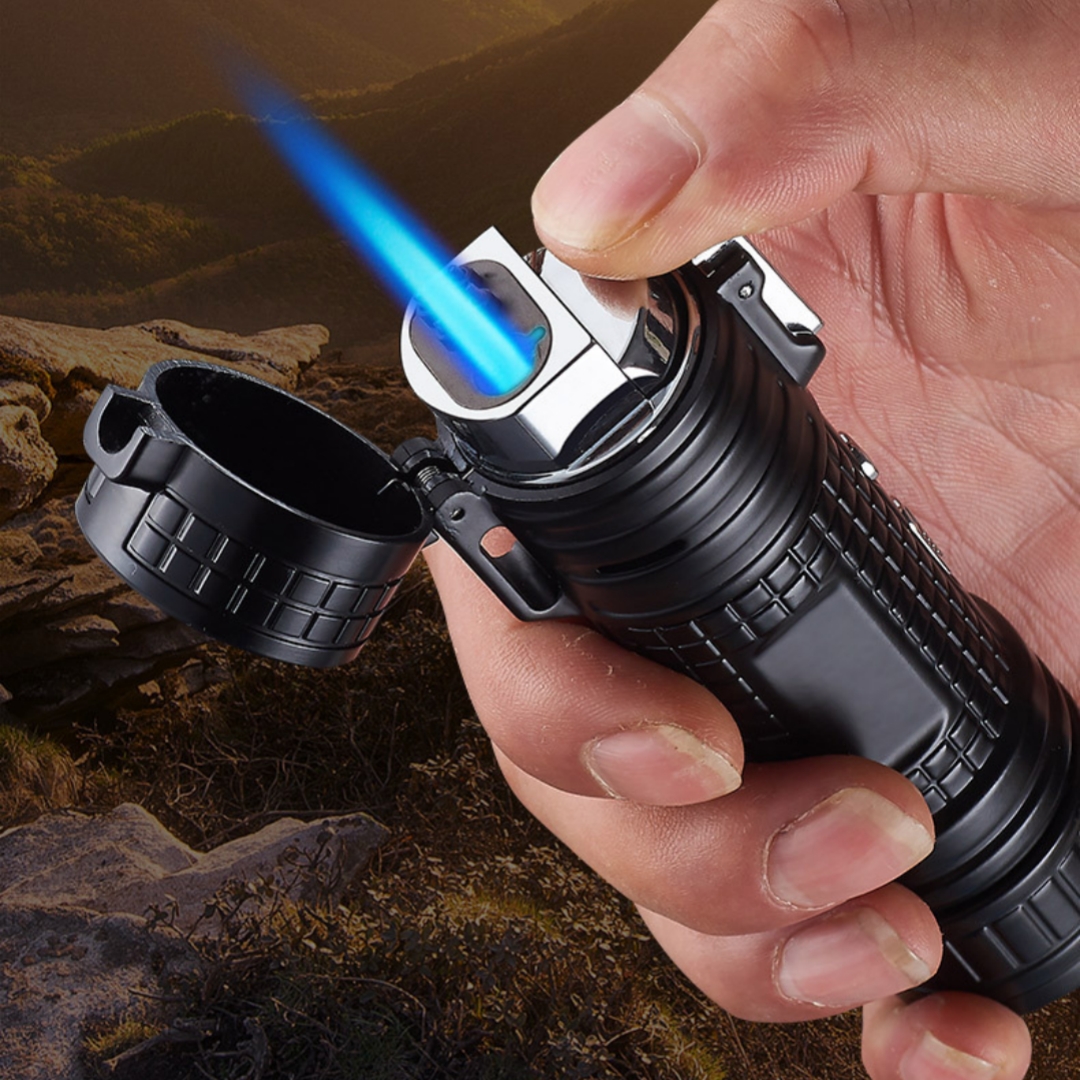 Main product image of Waterproof Multifunction Flashlight and Lighter Combination Tool