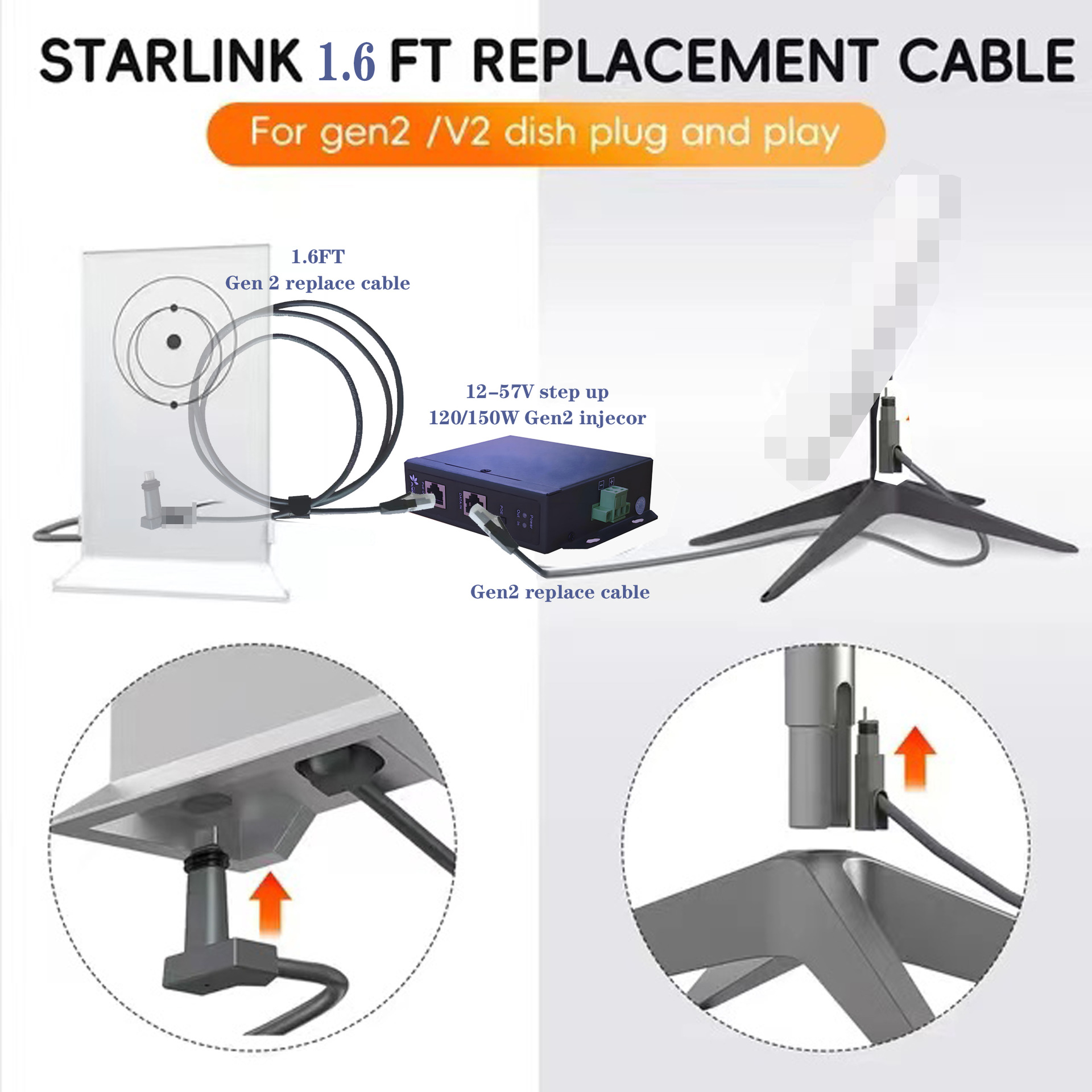 Main product image of Ethernet Straight-Through Patch Cable for Network Connections