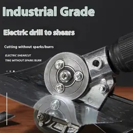 Product image of Electric Drill Metal Plate Shear Attachment