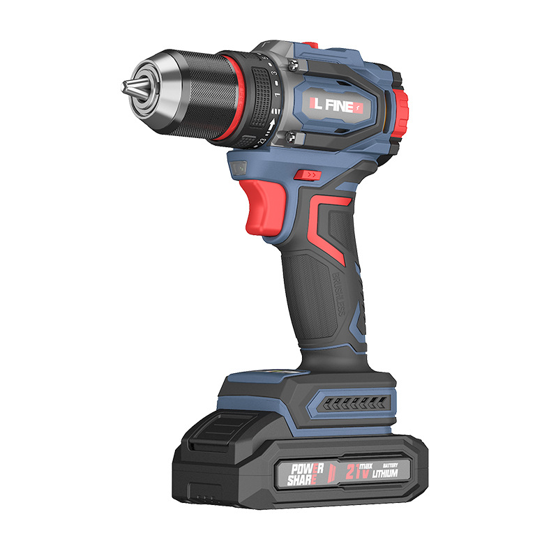 Main product image of 18V/21V Lithium Brushless Electric Drill and Screwdriver Kit