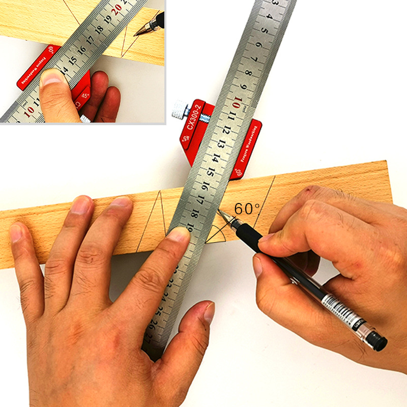 Main product image of CX300-2 Woodworking Ruler for Marking and Measuring Tasks