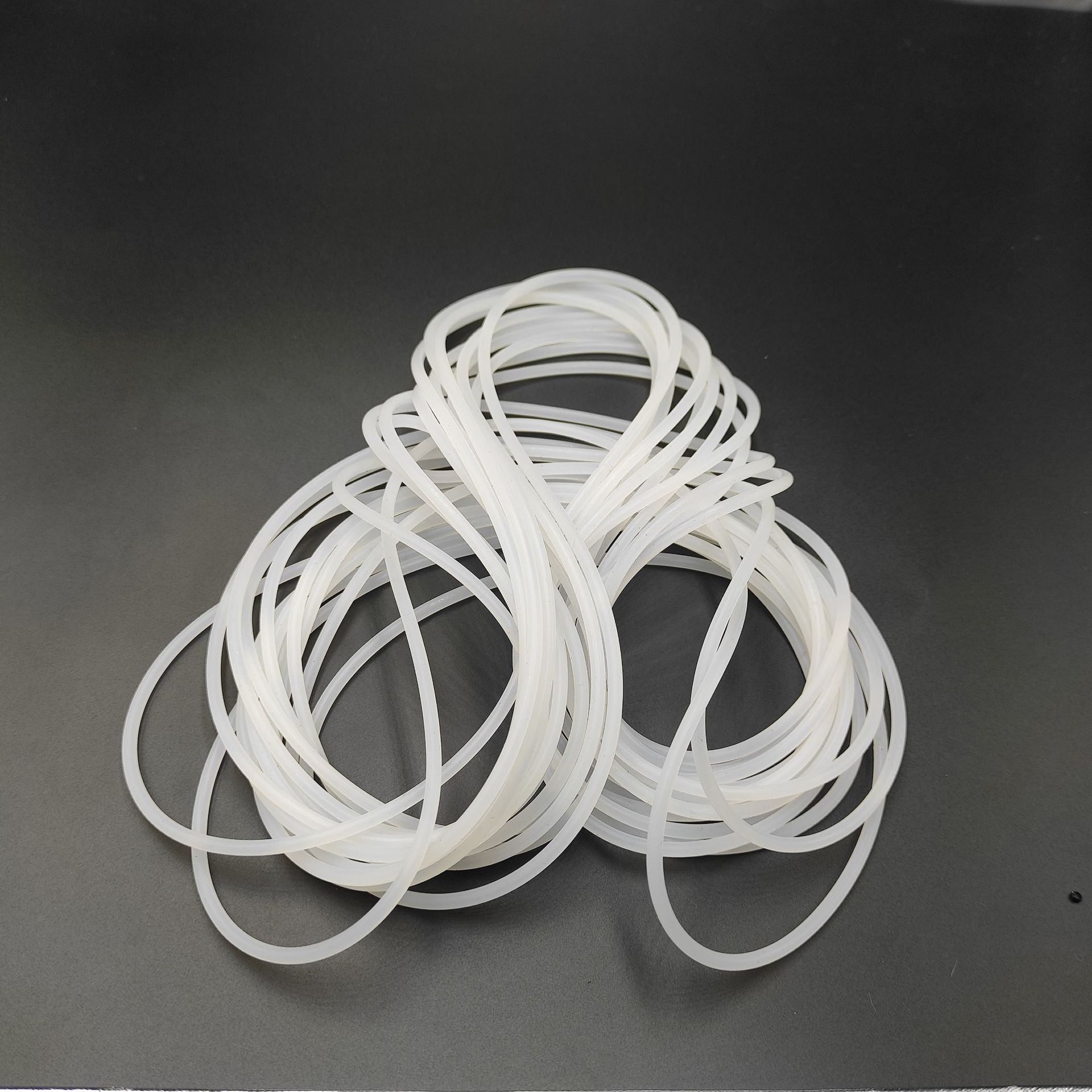 Main product image of Silicone Solid Sealing Strip, High Temperature, White or Clear