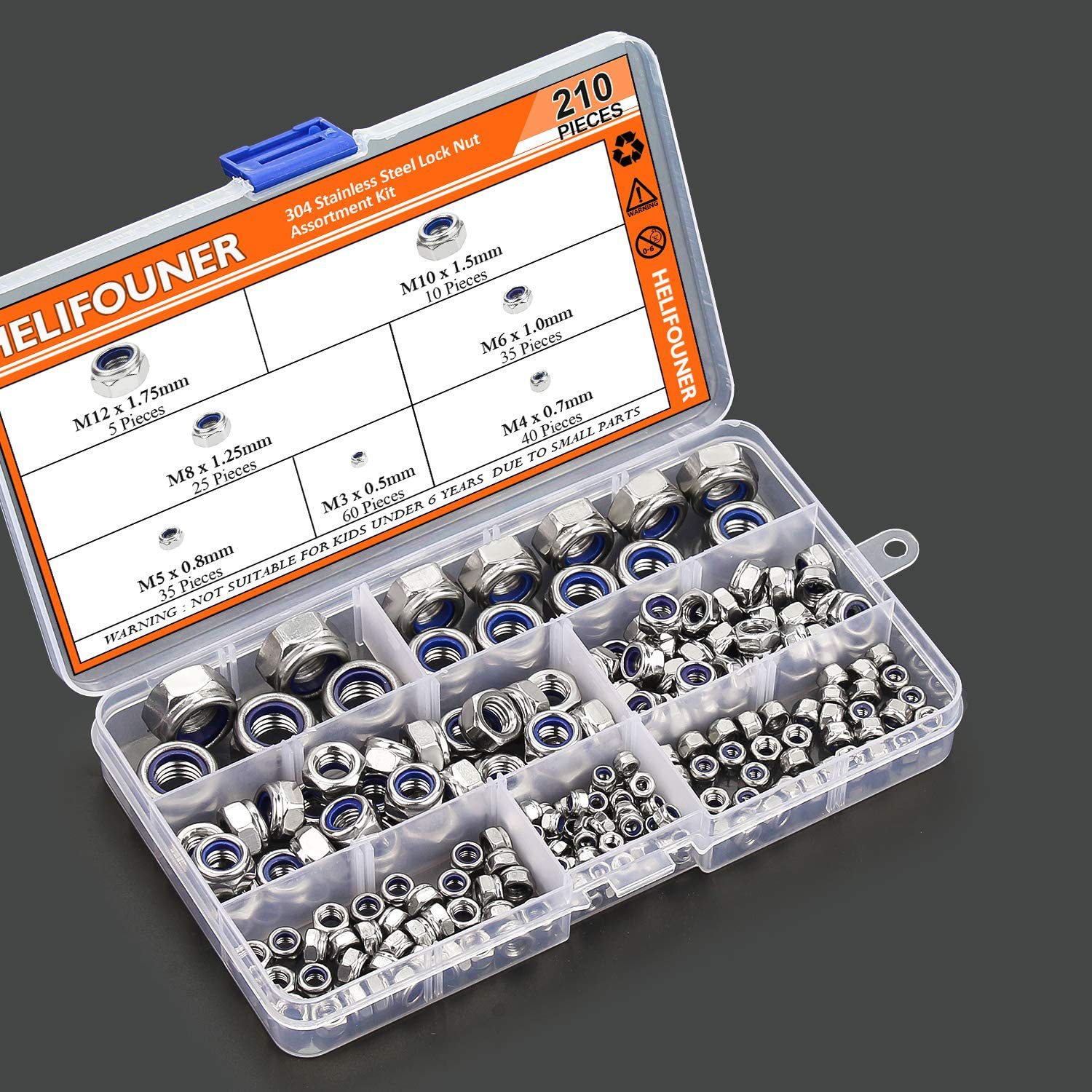Main product image of 304 Stainless Steel Jam Nut Combination Box