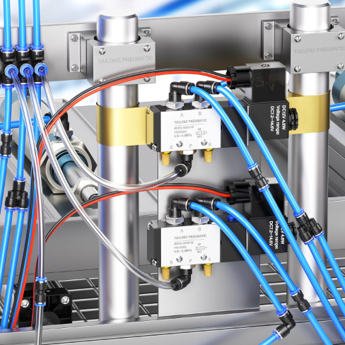 Main product image of 6mm Pneumatic Quick Connect Push-to-Connect Fitting