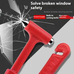 Product image of Two-in-One Vehicle Emergency Escape Hammer with Long Handle
