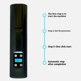 Product image of Portable Wireless Tire Inflator for Automotive and Motorcycle