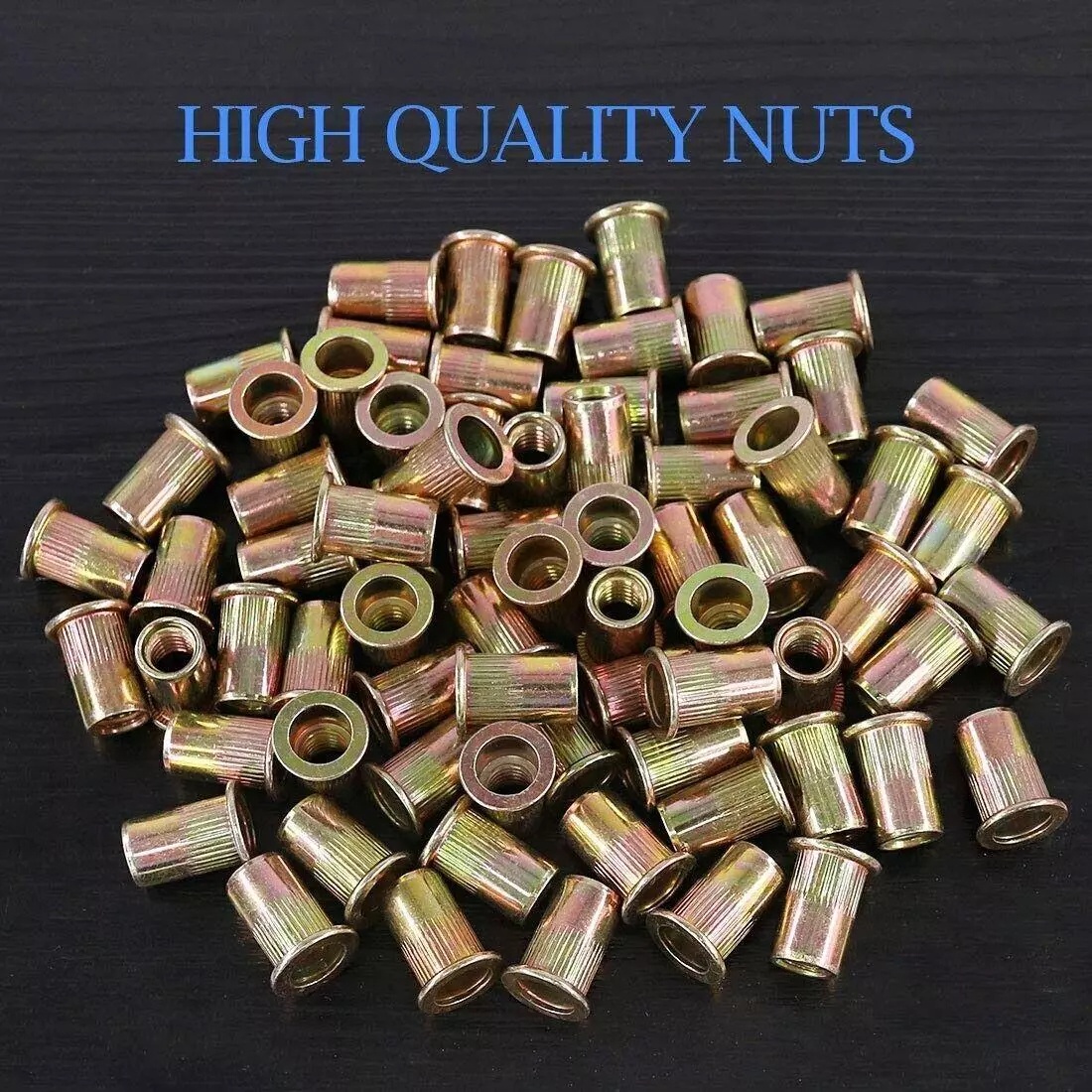 Main product image of Zinc Plated Flat Head Blind Rivet Nut Fastener