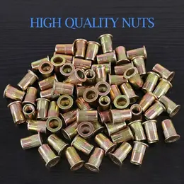 Product image of Zinc Plated Flat Head Blind Rivet Nut Fastener