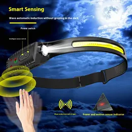Product image of Silicone Sensor Headlamp, USB-C Rechargeable