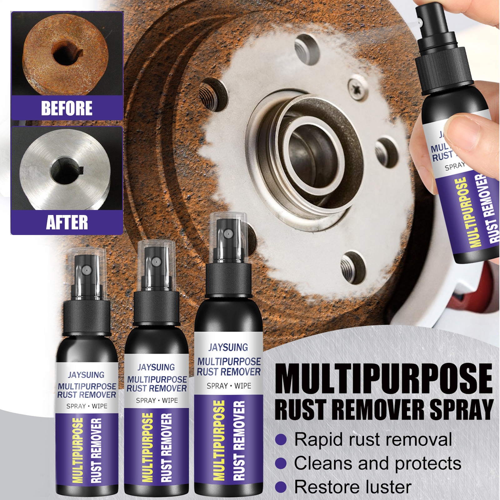 Main product image of Automotive Wheel Rust Remover and Polishing Agent