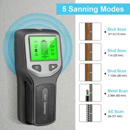 Product image of 5-in-1 Stud, Metal, and AC Wire Wall Scanner Detector