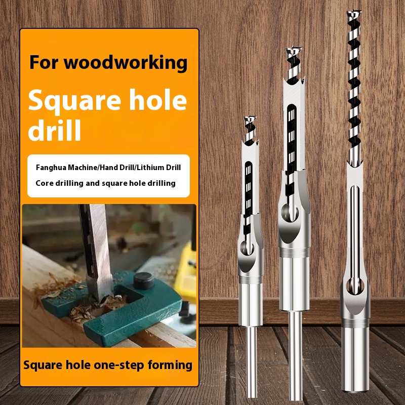 Main product image of Square Hole Mortising Drill Bit for Woodworking