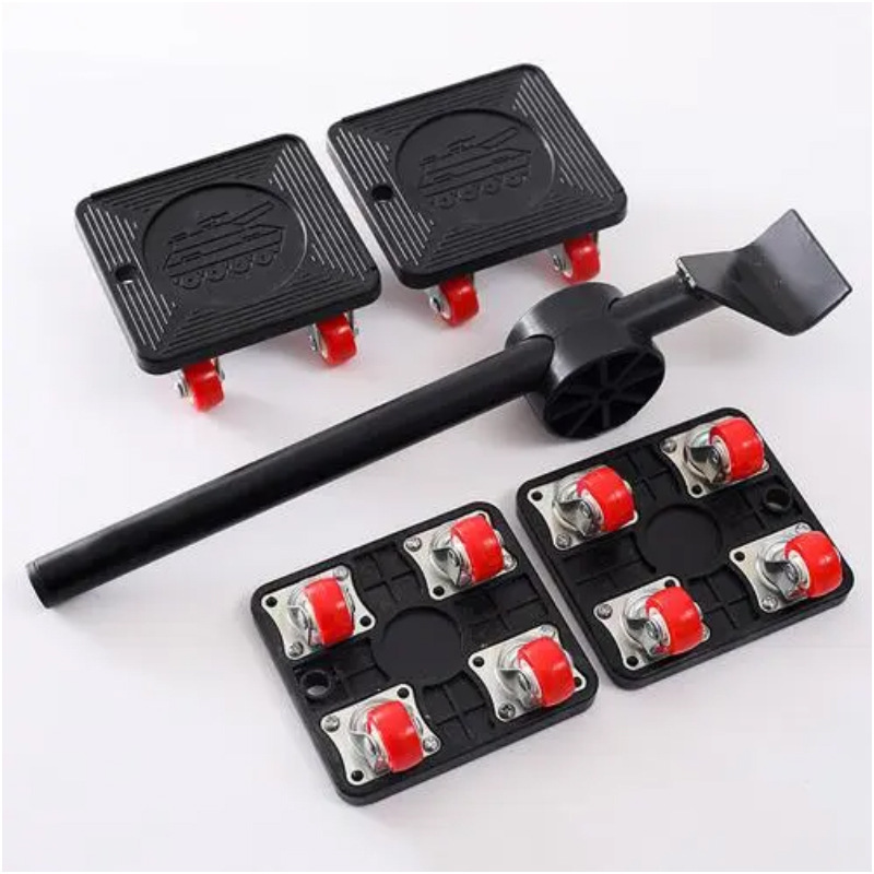 Main product image of 5-Piece Plastic Furniture Moving Dolly Set