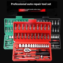 Product image of Automotive Repair Socket Wrench Set with Storage Case