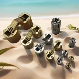 Product image of Folding Hidden Hinge, 180 Degree Parallel, Copper, for Small Boxes