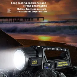 Product image of High-Lumen Solar Rechargeable Outdoor LED Flashlight