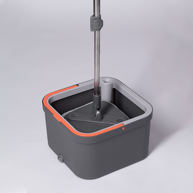 Main product image of Two-Compartment Mop Bucket with Clean/Dirty Water Separation Mop Set