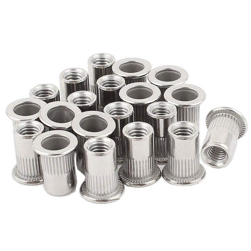 Main product image of 304 Stainless Steel Flat Head Threaded Rivet Nut Kit