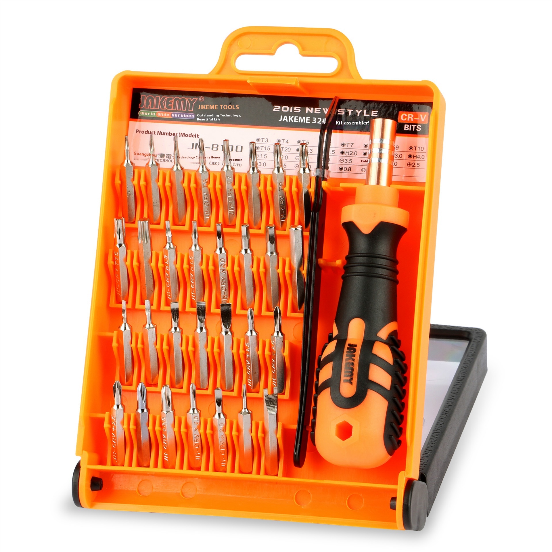 Main product image of 32-in-1 Screwdriver Bit and Handle Set