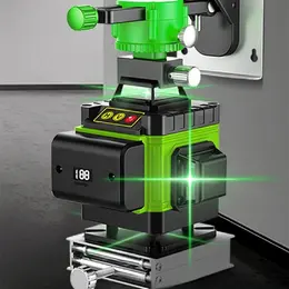 Product image of Green and Red Beam Self-Leveling Line Laser Level for Layout