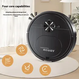 Product image of Automatic USB Charging 3-in-1 Robotic Floor Cleaner